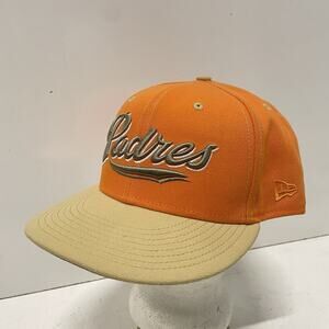 New Era Padres 50th Anniversary Pecan Copper Two Tone 59Fifty 7 3/4 Fitted Hat